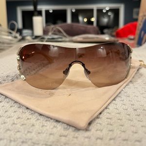Bvlgari Shield Gradient Women’s Sunglasses